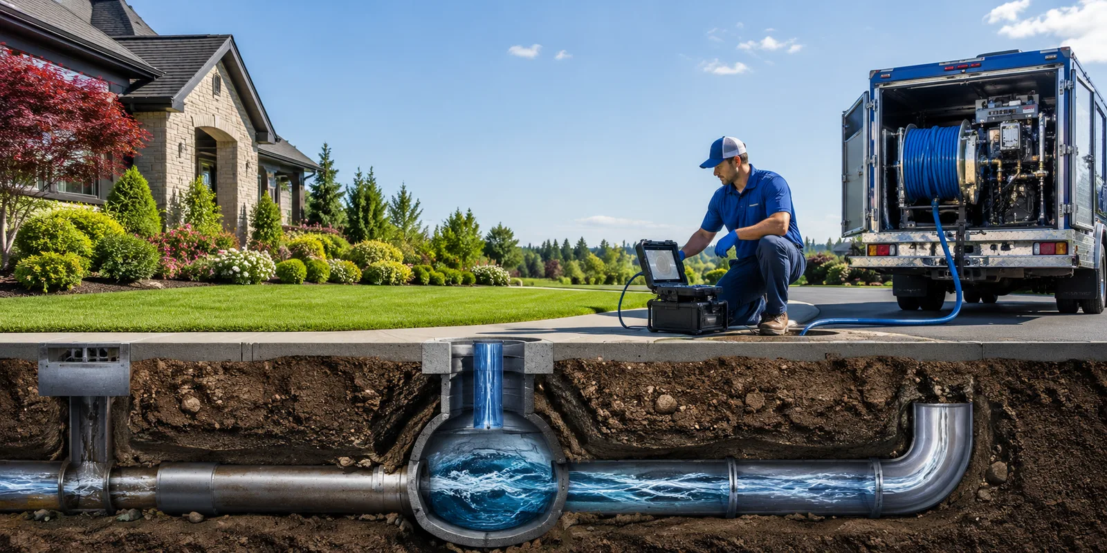 Drainage restoration information for North Bloomfield, OH